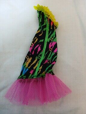 Monster High Clawdeen Wolf Electrified Monstrous Hair Ghouls Vibrant Dress